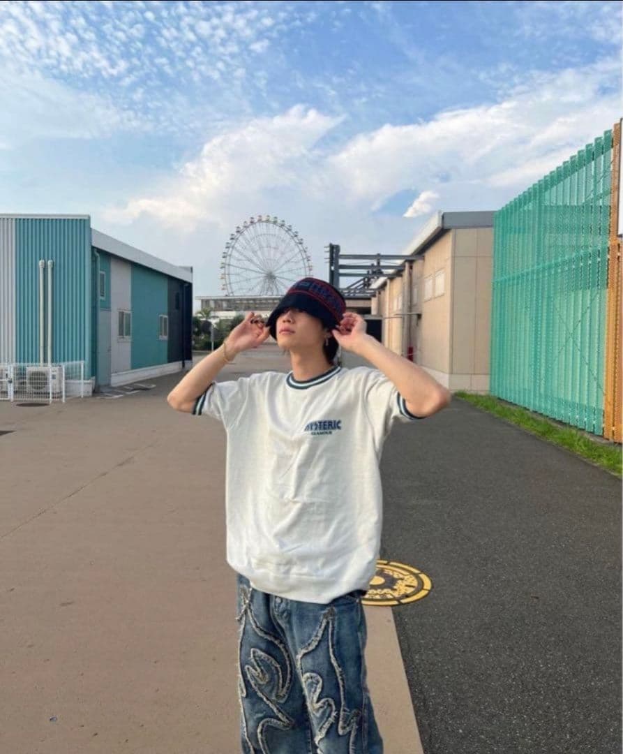 【コムドットやまと着用】ヒステリックグラマー　ニットバケットハット FREEE