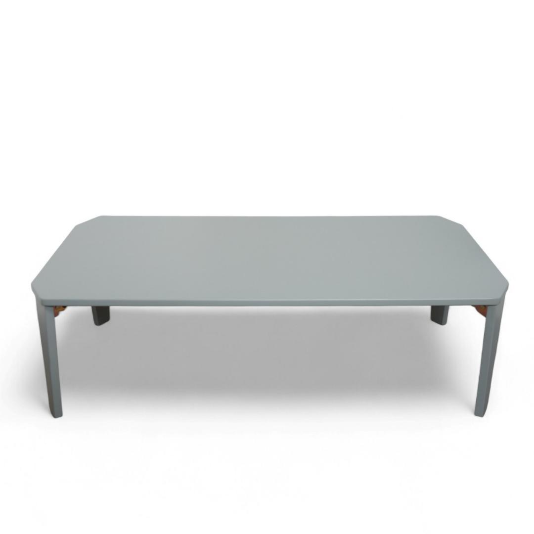 【新品・訳あり】 105cm 折りたたみ ローテーブル 角丸デザイン