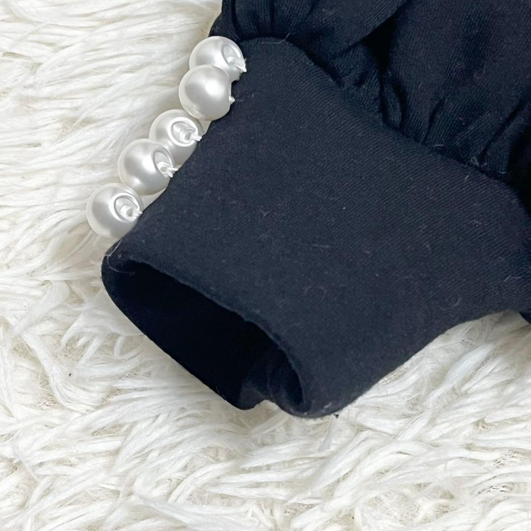 【完売 WEB限定】Sov. ミリオラメントダブルエアーパール刺繍ワンピ