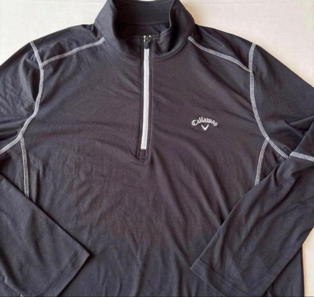 B280 新品ゴルフウェアCallway2点セット　ベスト&プルオーバー (L)