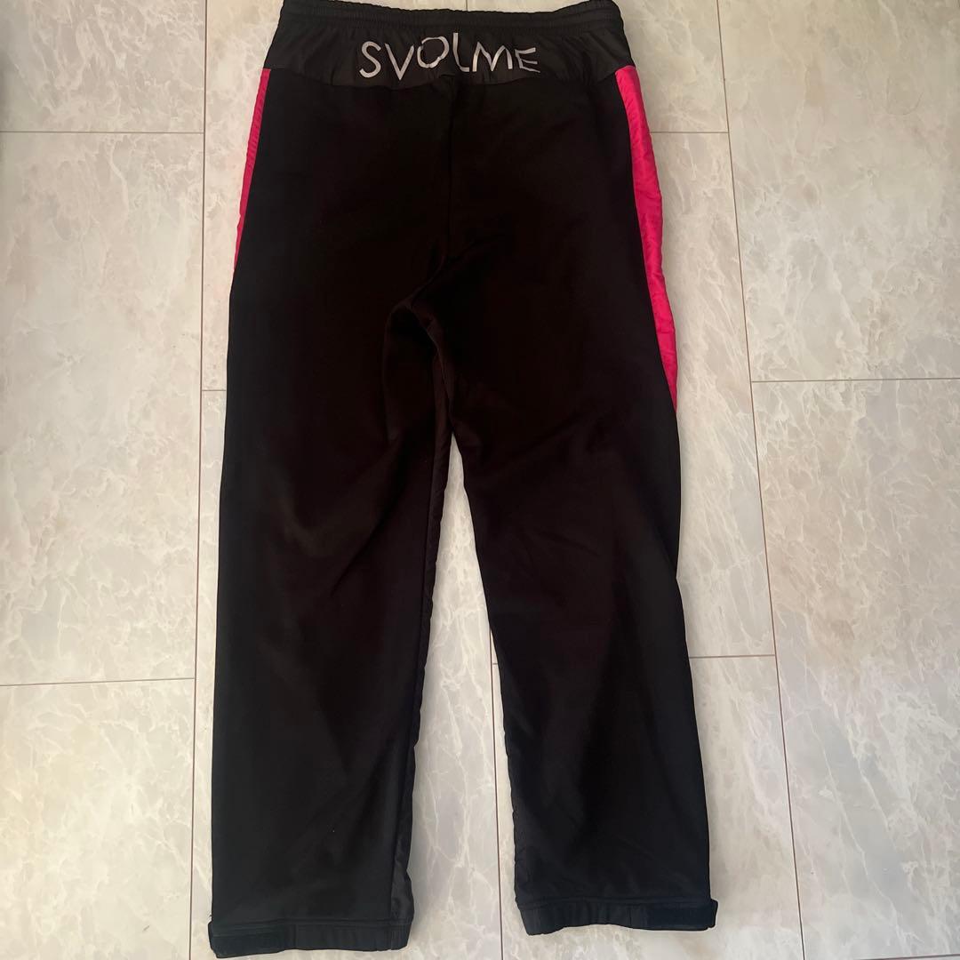 スボルメ SVOLMEドットピステ上下セット ブラック/マルチカラー