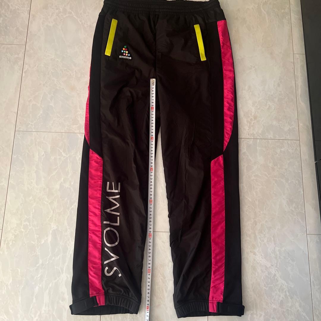 スボルメ SVOLMEドットピステ上下セット ブラック/マルチカラー