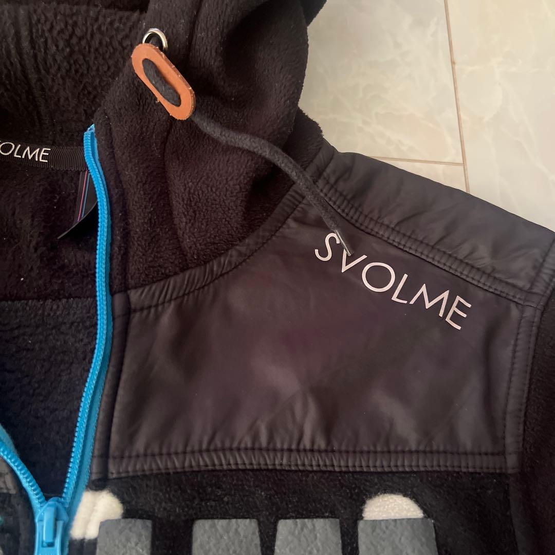 スボルメ SVOLMEドットピステ上下セット ブラック/マルチカラー