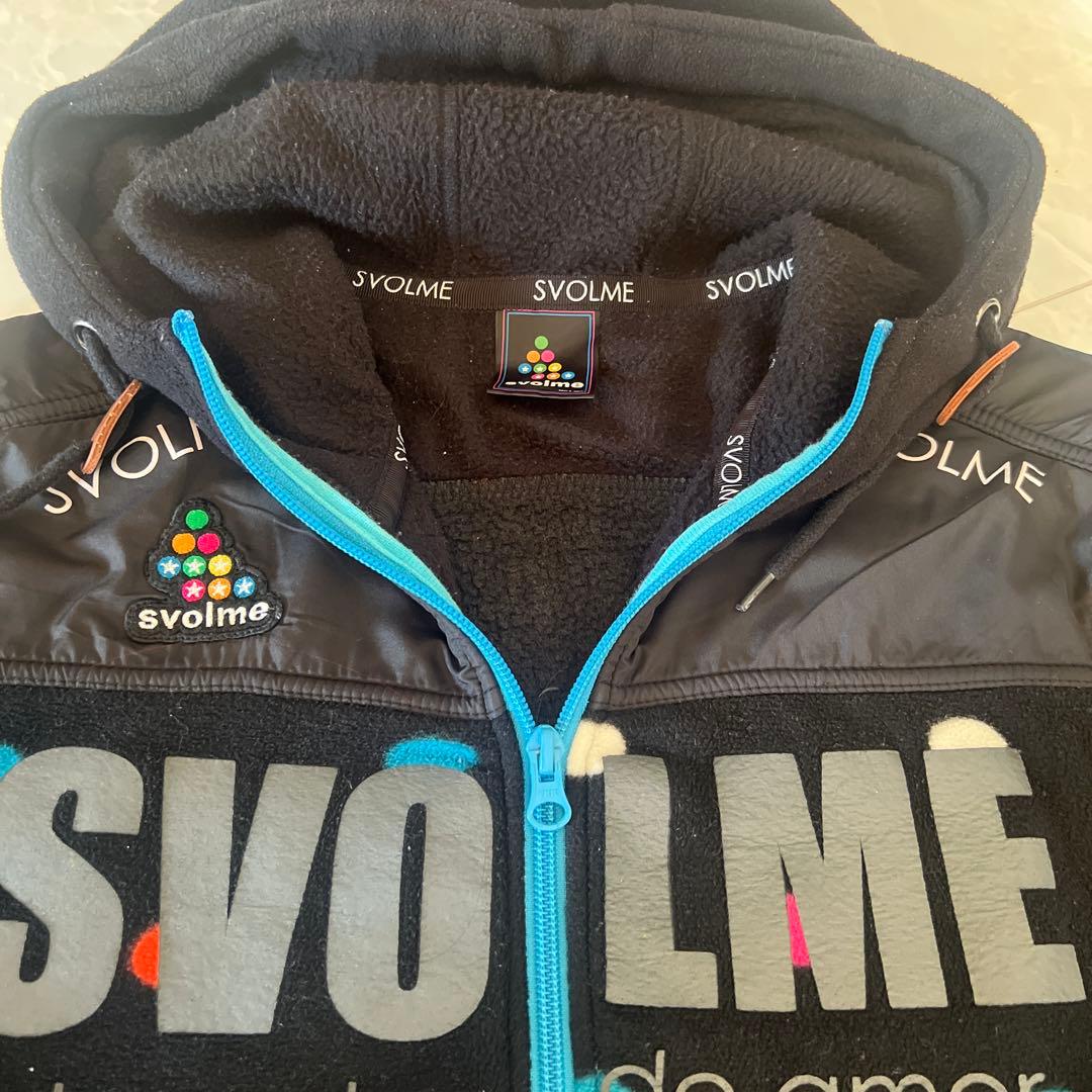 スボルメ SVOLMEドットピステ上下セット ブラック/マルチカラー