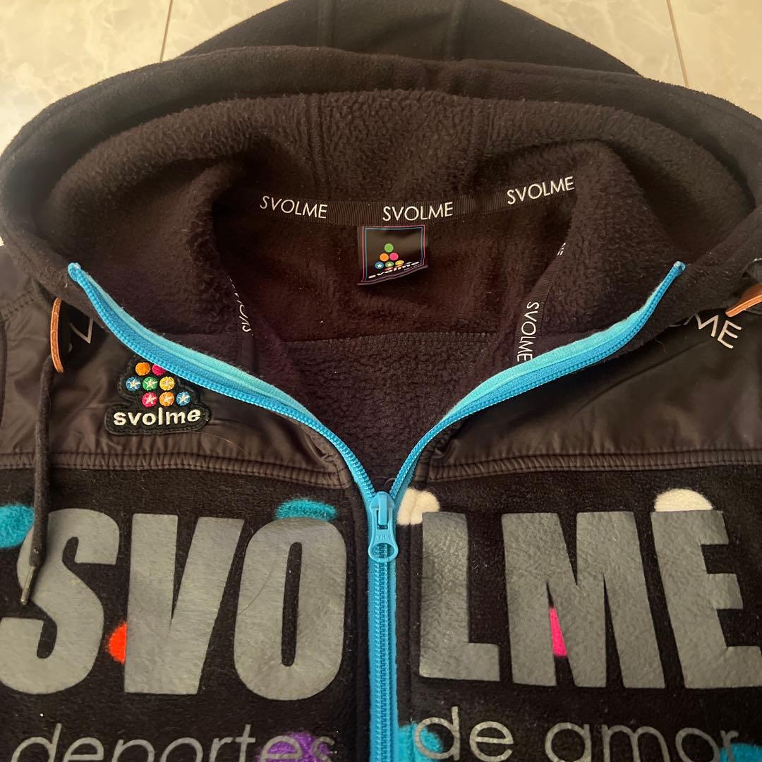 スボルメ SVOLMEドットピステ上下セット ブラック/マルチカラー