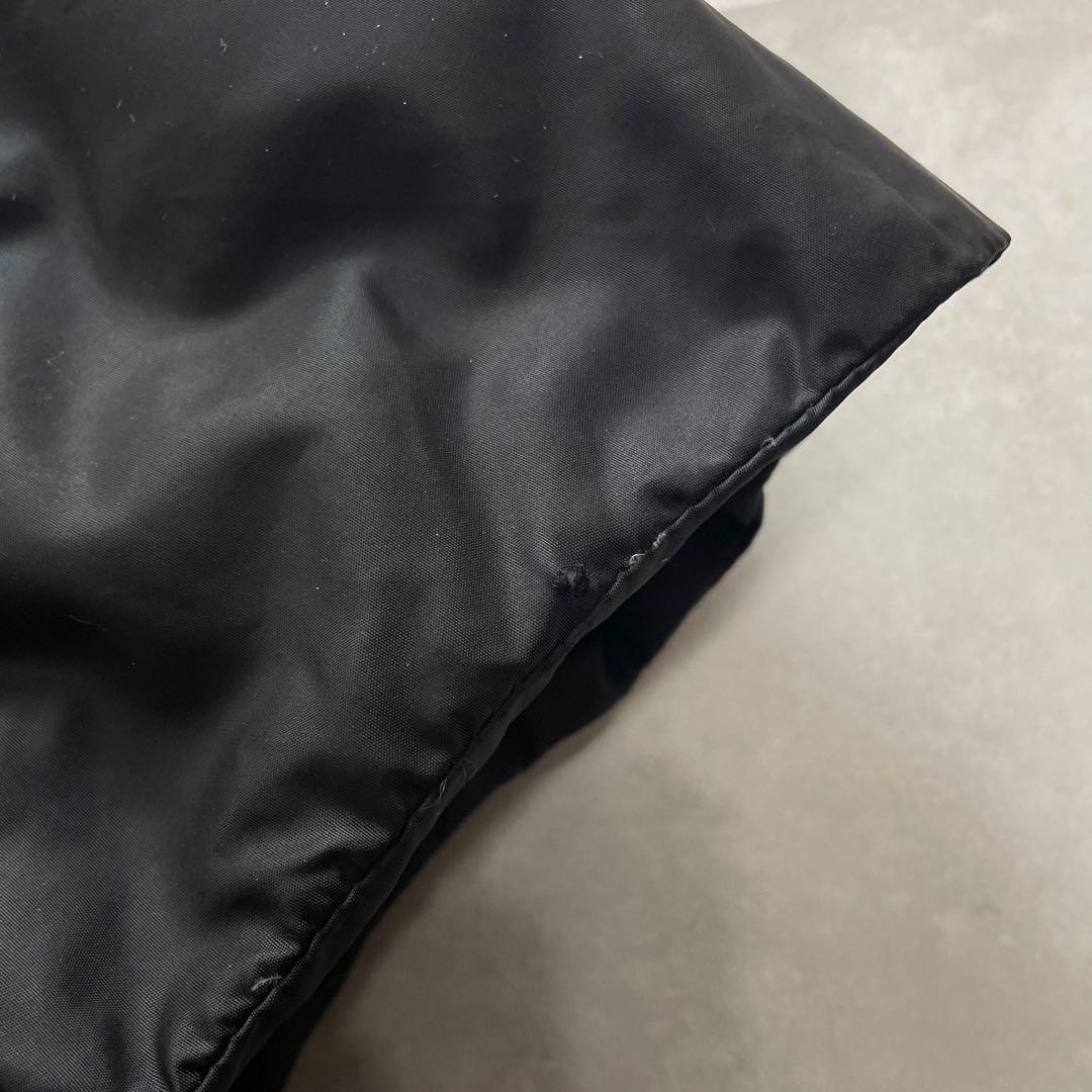 定番人気 ノースフェイス ヌプシダウンベスト ブラック 刺繍ロゴ 黒 L相当