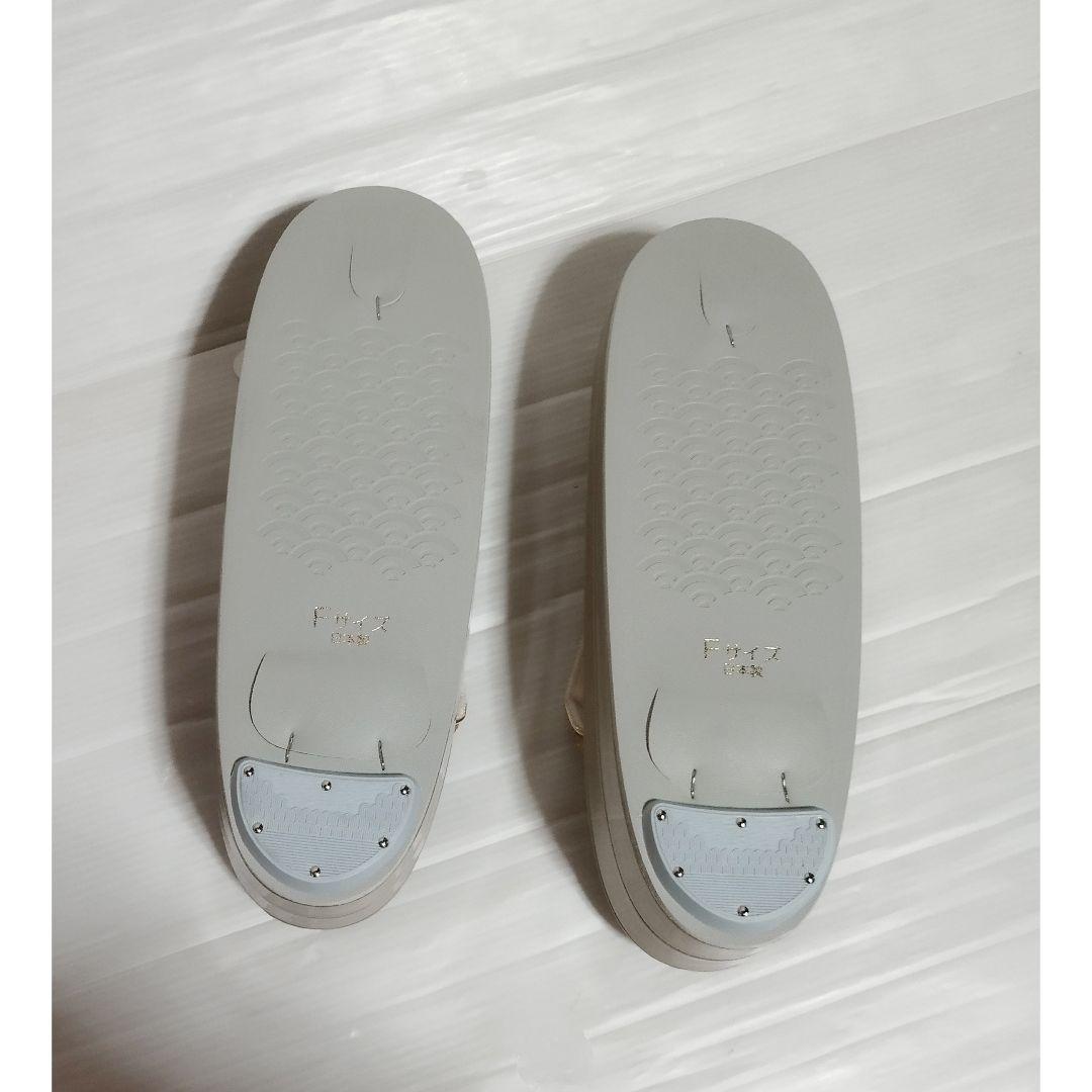 未使用　草履　バッグ　セット　正絹　優花緒　花柄　和装　日本製