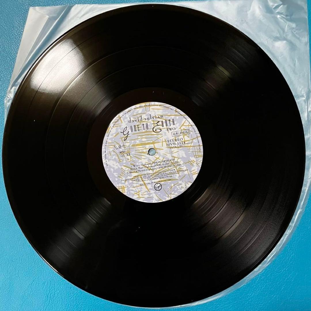 【国内プロモ盤LP】David Sylvian/ 「Gone To Earth」
