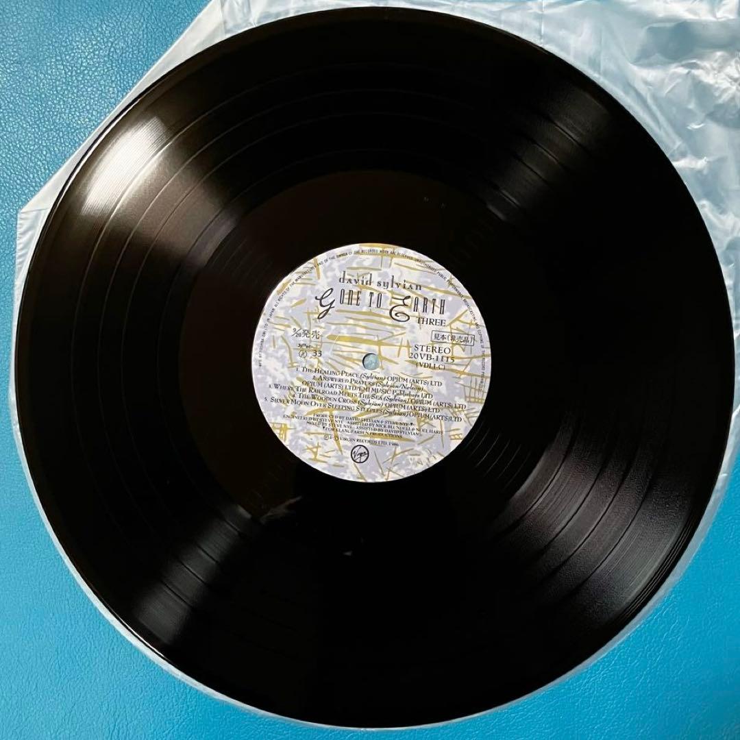 【国内プロモ盤LP】David Sylvian/ 「Gone To Earth」