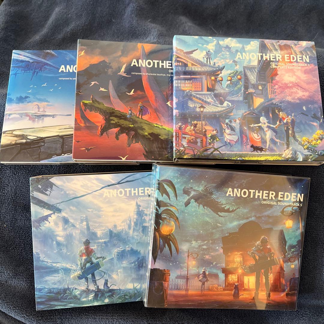 ANOTHER EDEN オリジナルサウンドトラック 1〜5 セット