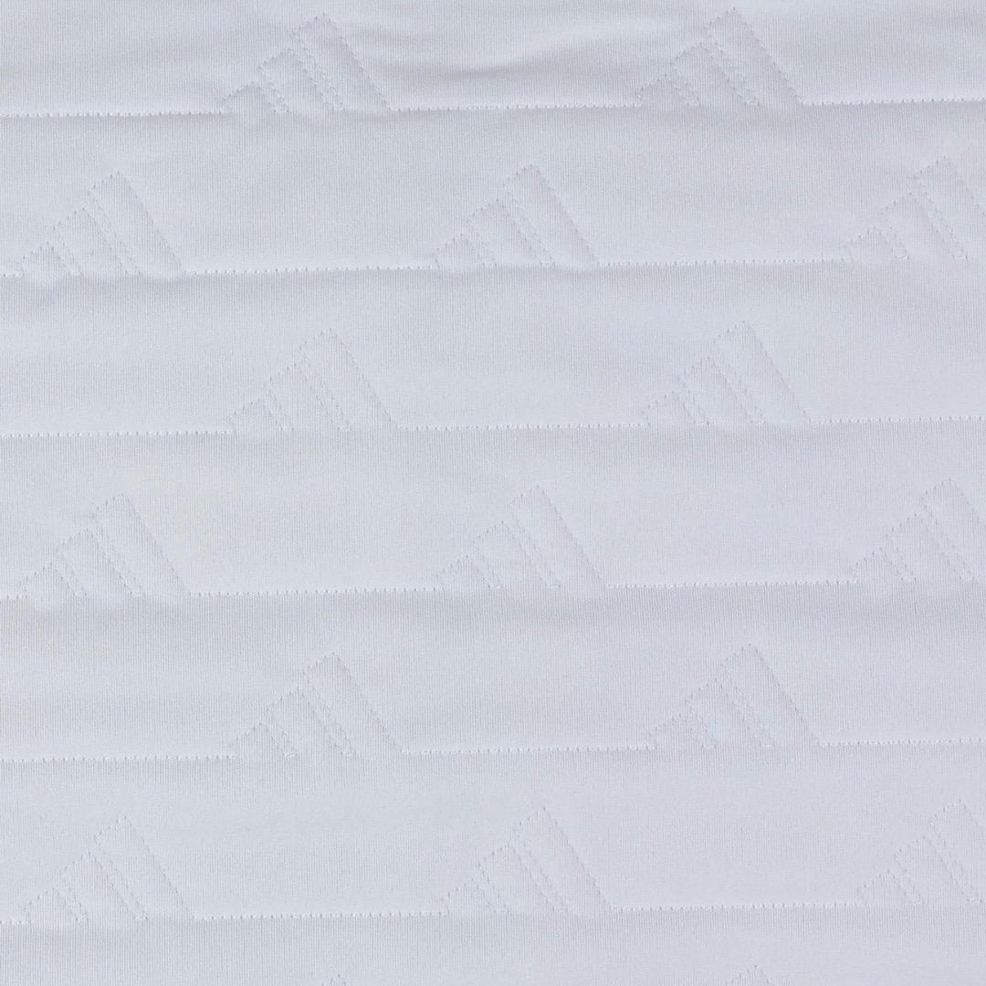 【XL】秋冬 アディダス ゴルフ コードカオス 保温 中綿 キルトジャケット 白