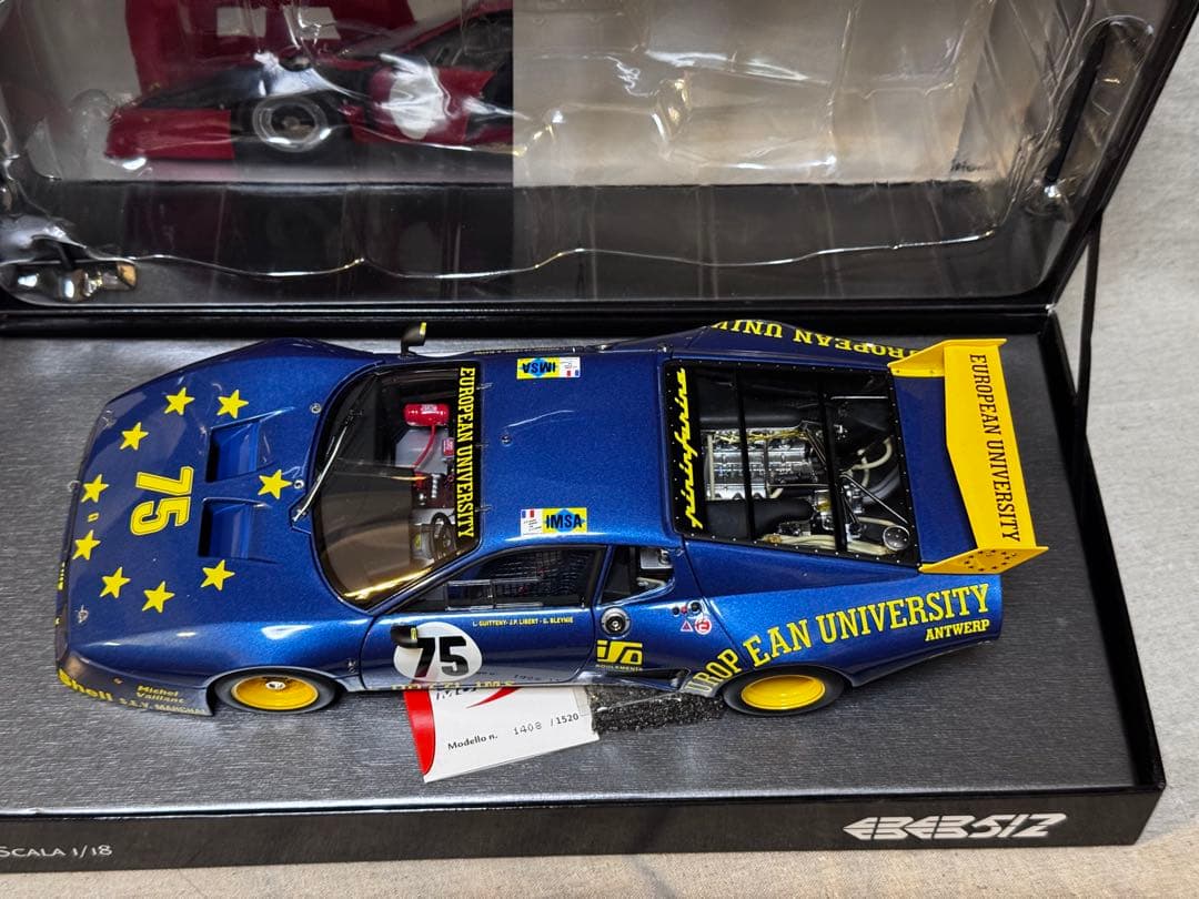 ミニカー Ferrari 512BB LM 1980 JLM Racing