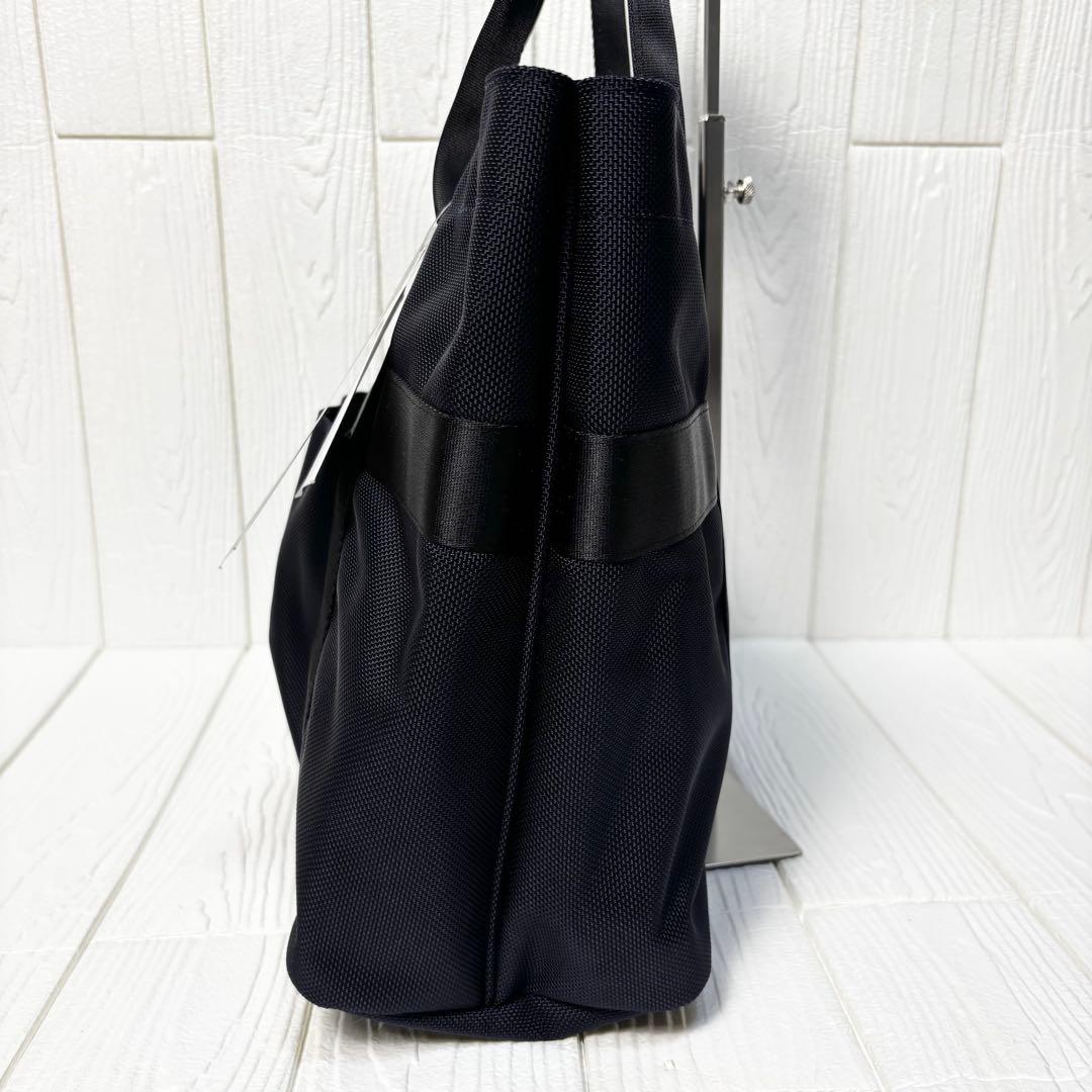 タグ付未使用 日本製 ワンダーバゲージ GOODMANSライトトート紺 A4可