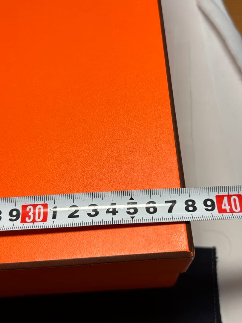 M*可様 71519 HERMES オレンジボックス バーキン　ケリー用　美品