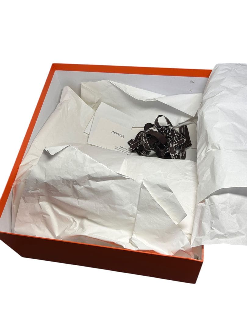 M*可様 71519 HERMES オレンジボックス バーキン　ケリー用　美品