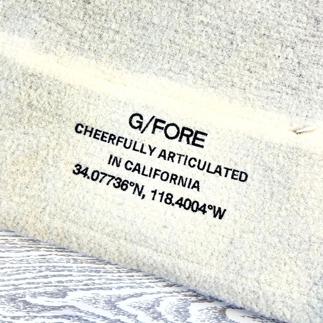 G/FORE ジーフォア　中わたキルト コンビネーション フルジップベスト