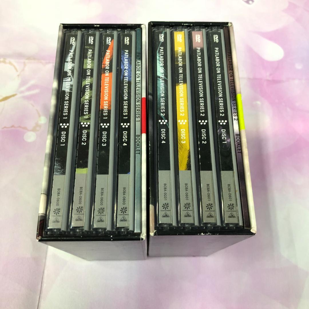 DVD-BOX アニメ 機動警察パトレイバー ON TV 全2巻セット セル版