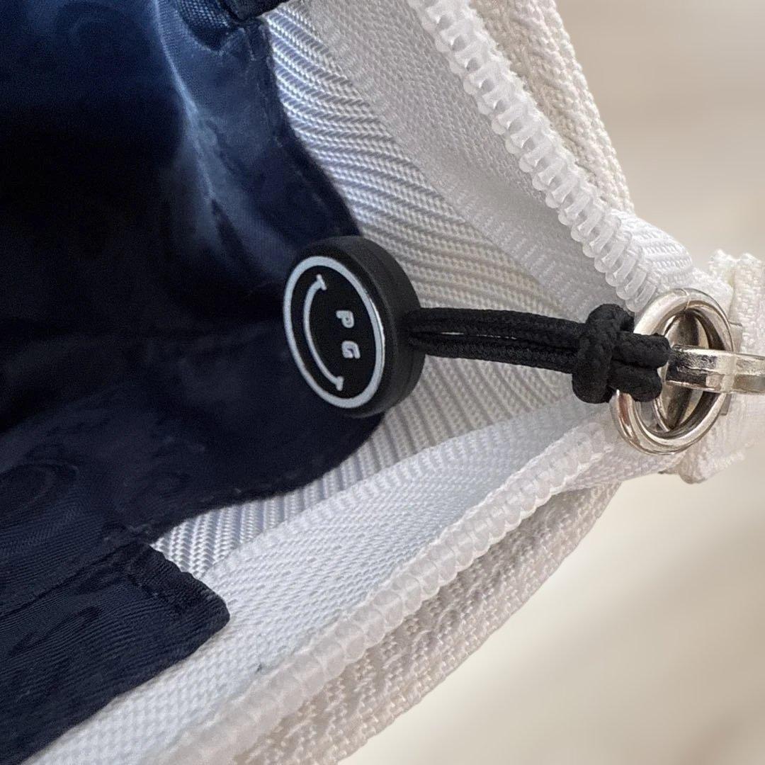 【2025購入】パーリーゲイツ　カートバッグ　白　ホワイト　ロッカーバック