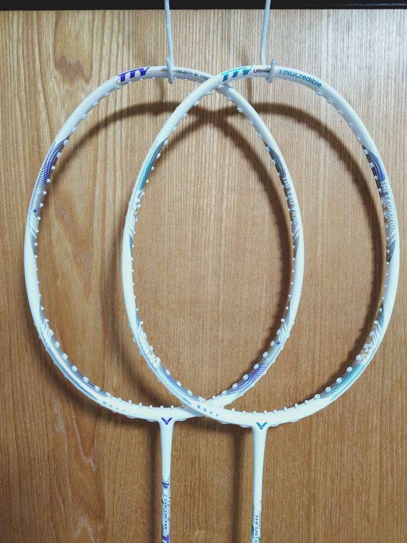 VICTOR　バドミントンラケット　スラスターTTY 2本セット