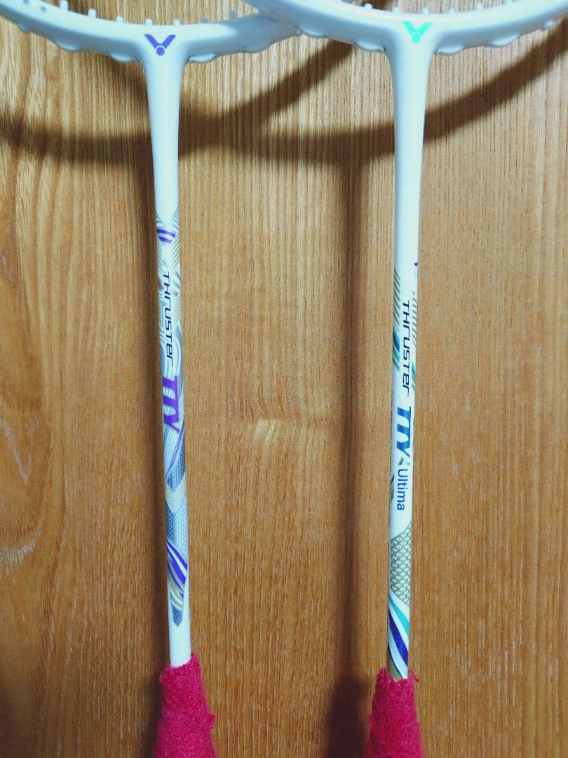 VICTOR　バドミントンラケット　スラスターTTY 2本セット