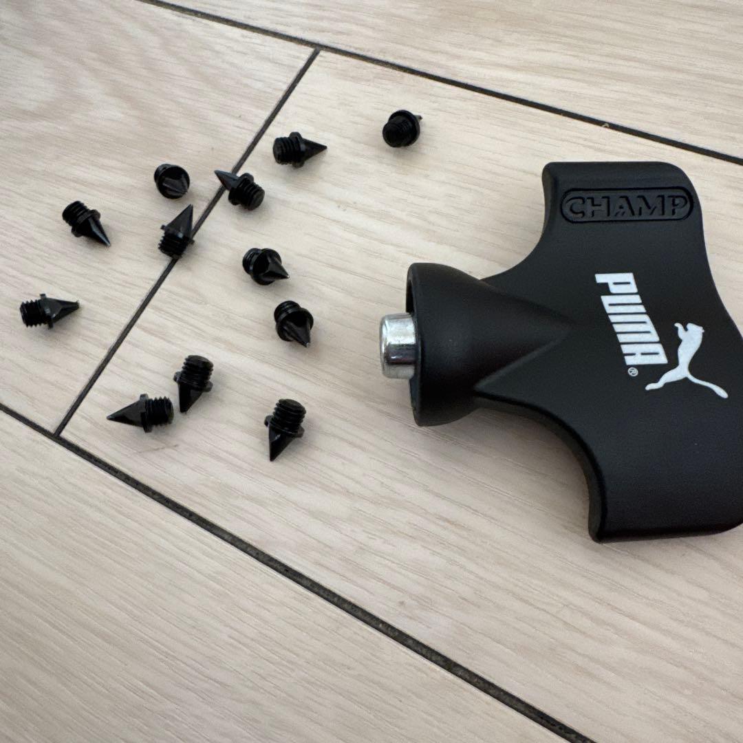 PUMA NITRO スパイクシューズ オレンジ/ブラック　27㎝