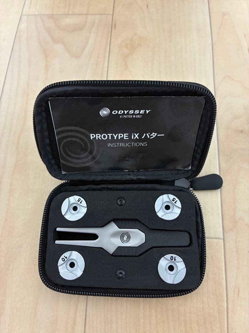 Odyssey l X Milled 9HT パター ウェイトキット付き