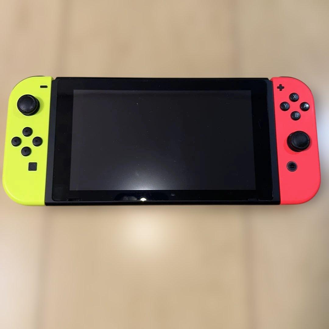 Nintendo Switch 本体 赤/黄 Joy-Con付き　ストア限定版