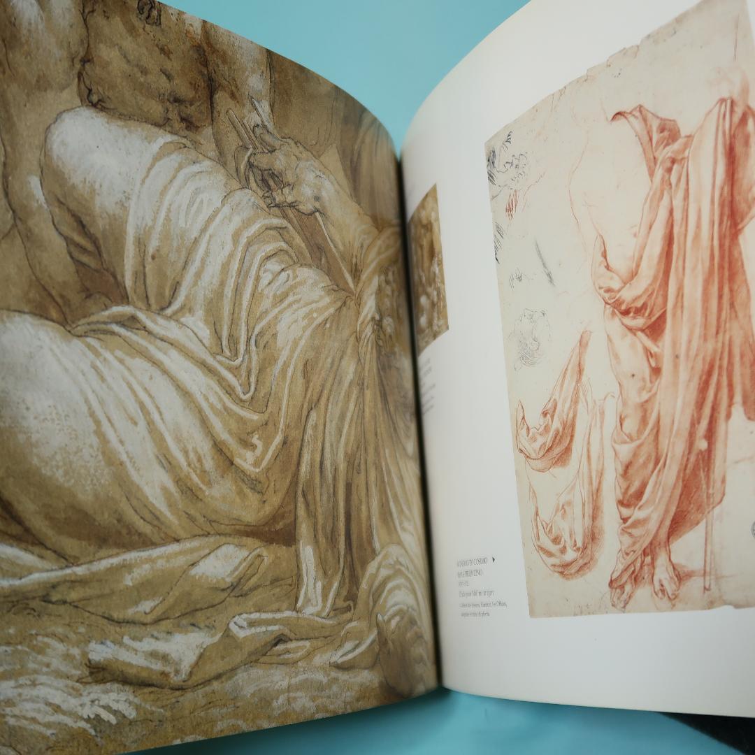 希少洋書　Le drapé　carnet de dessins　ドレープ描写