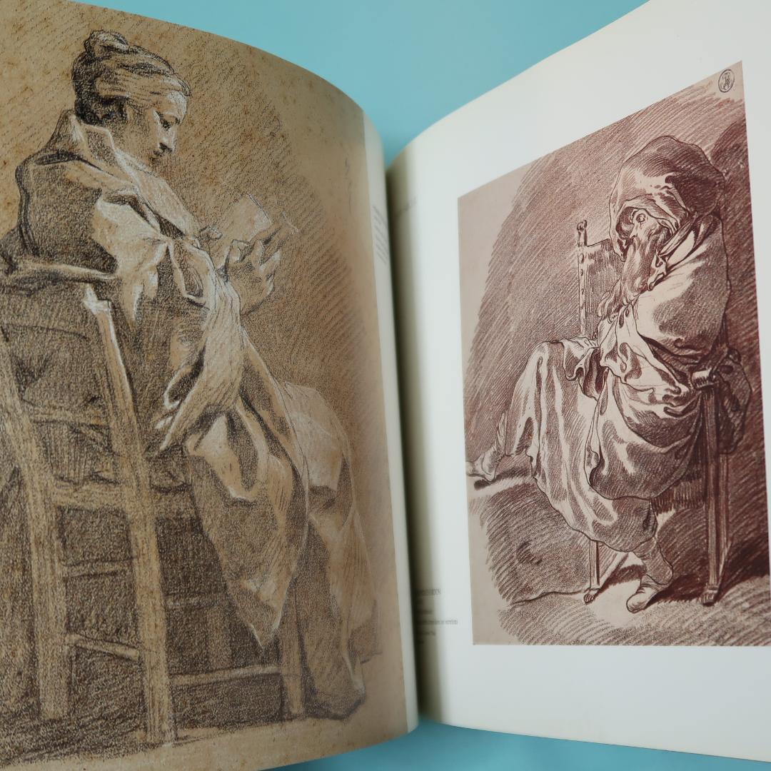 希少洋書　Le drapé　carnet de dessins　ドレープ描写