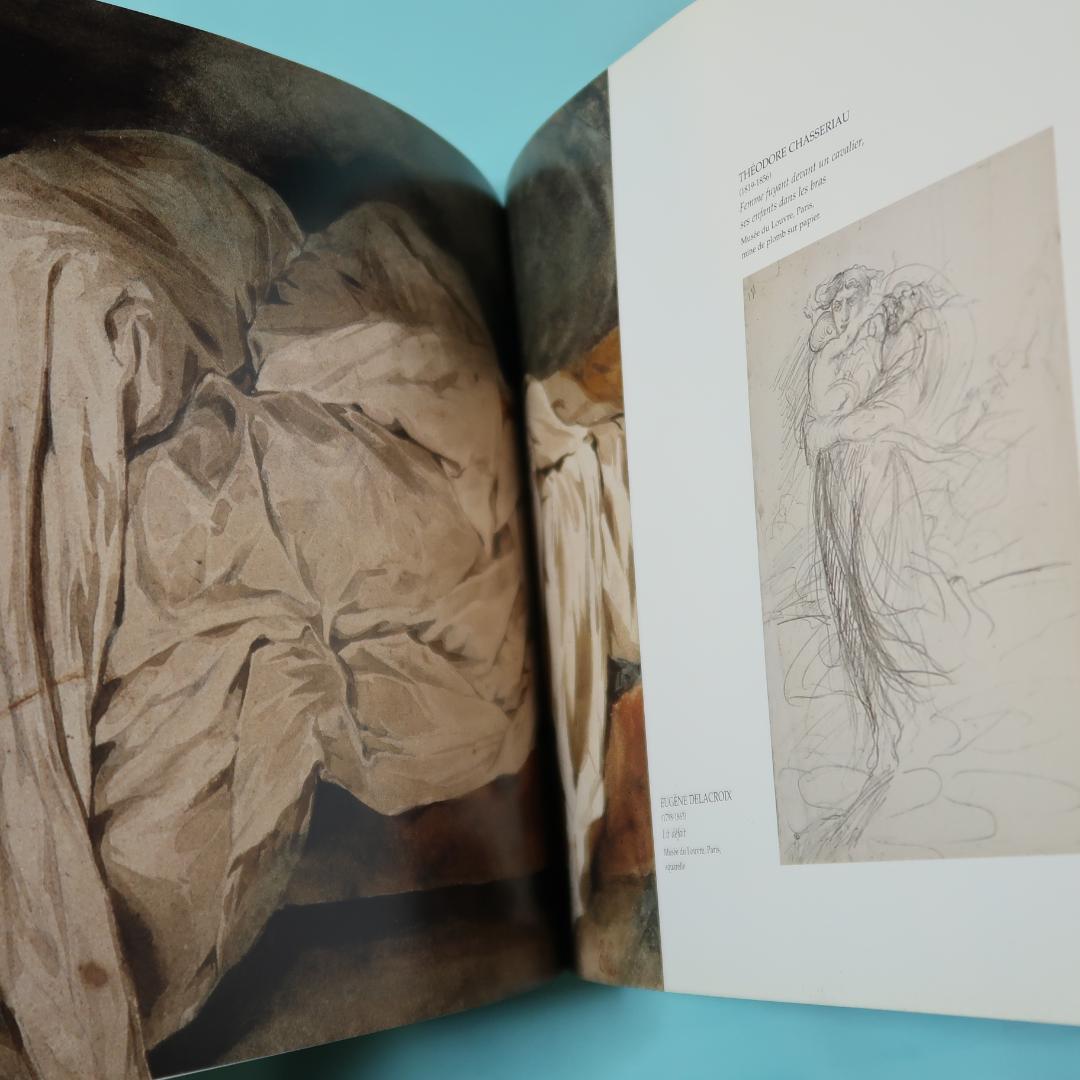 希少洋書　Le drapé　carnet de dessins　ドレープ描写