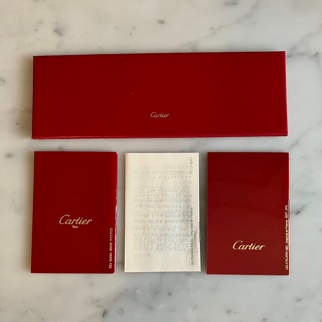 カルティエ ボールペン マストドゥ Cartierゴールド 箱付 替芯付 動作品