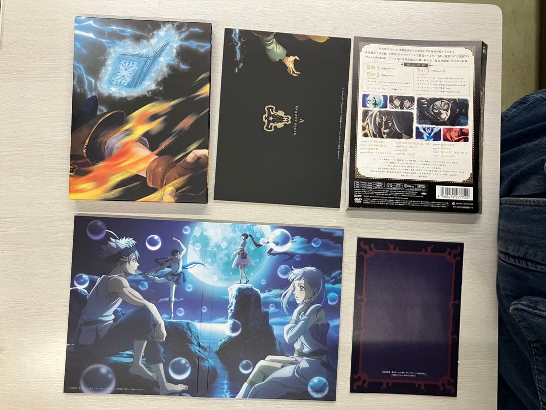 ブラッククローバー DVD 初回限定1〜6巻セット　1〜63話収録　特典付き