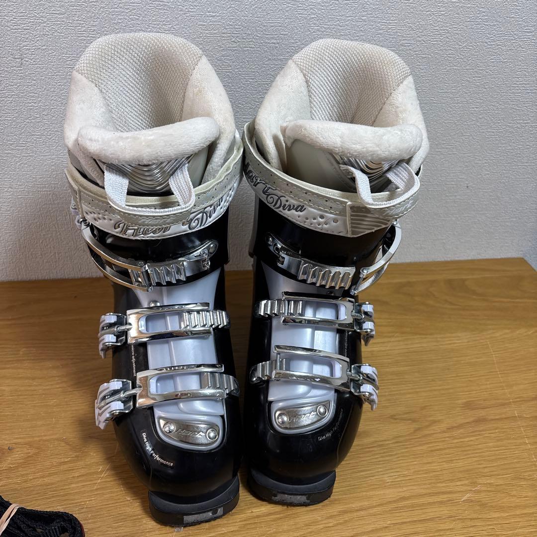 レディースショートスキーセット　Kissmark 99cm Hart 23cm