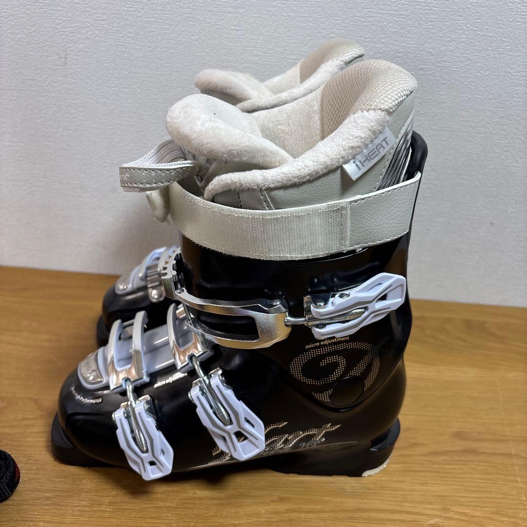 レディースショートスキーセット　Kissmark 99cm Hart 23cm