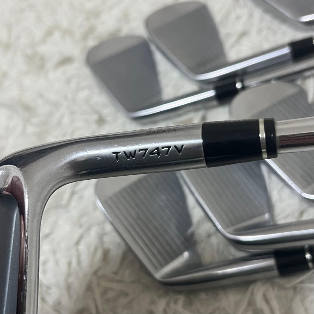 ゴルフ　アイアンセット（ホンマ TW747V、7本セット、4－10番）