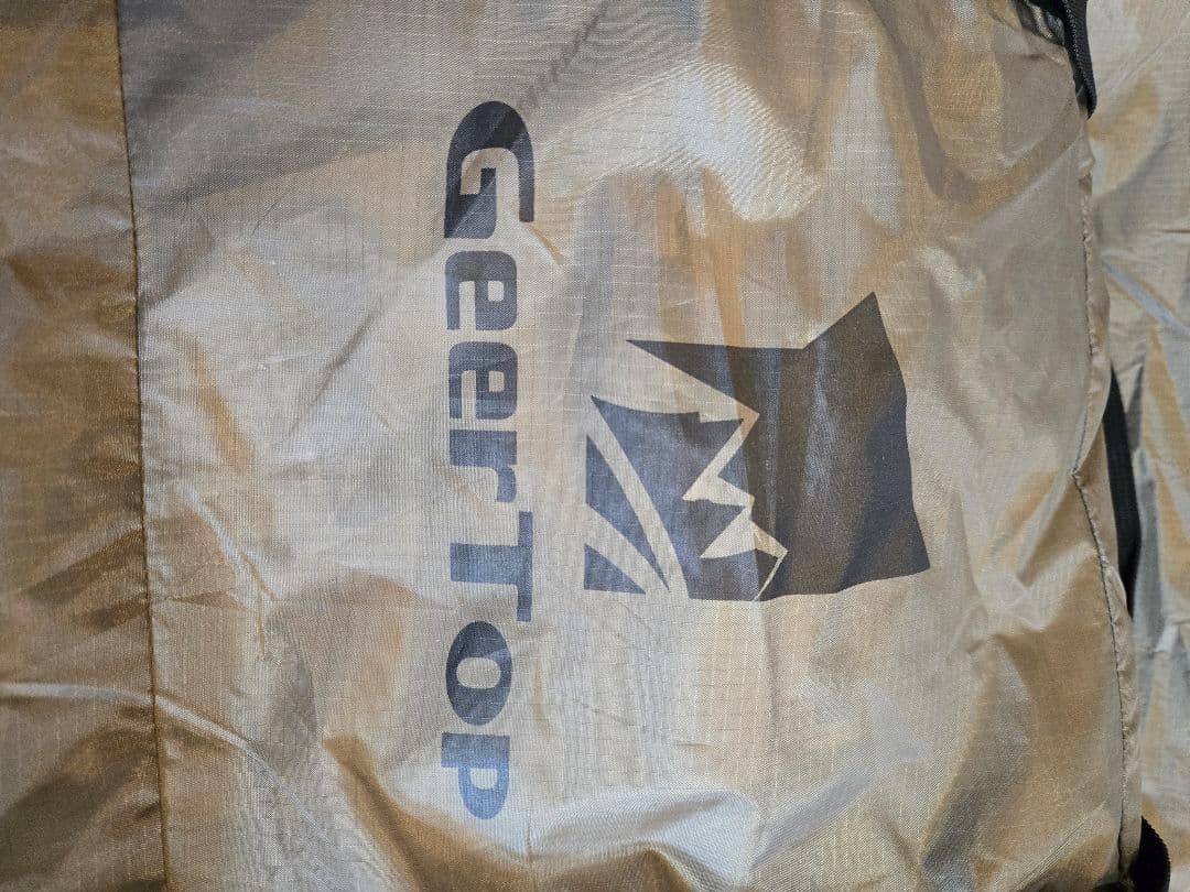 カーサイドオーニング キャンプ リアゲートタープ Top ポール2本付き