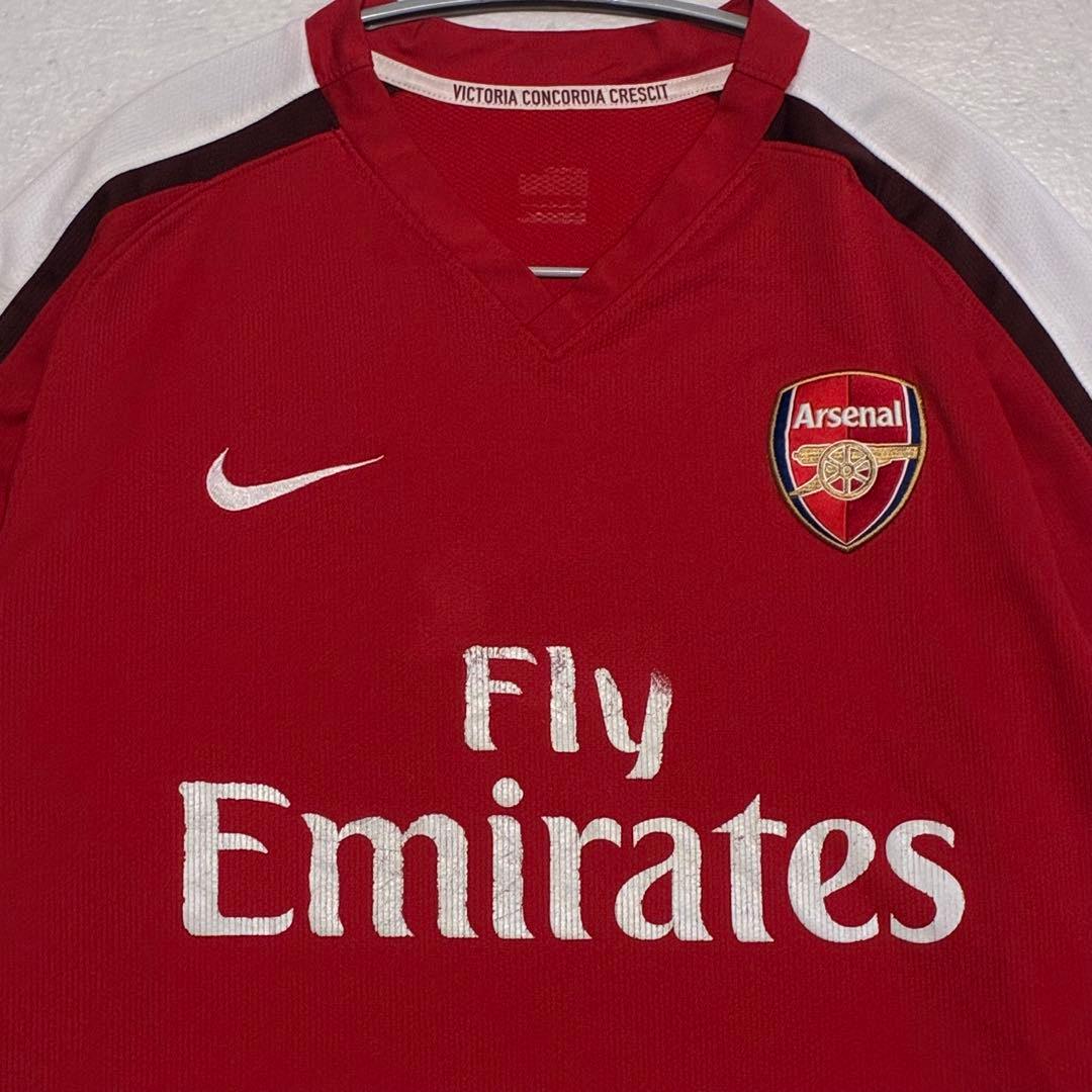 NIKE ナイキ Arsenal アーセナル 08−10 ホーム ユニフォーム