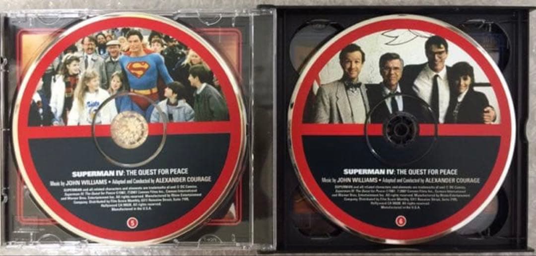 スーパーマン オリジナル サウンドトラック 8枚組 CD-BOX