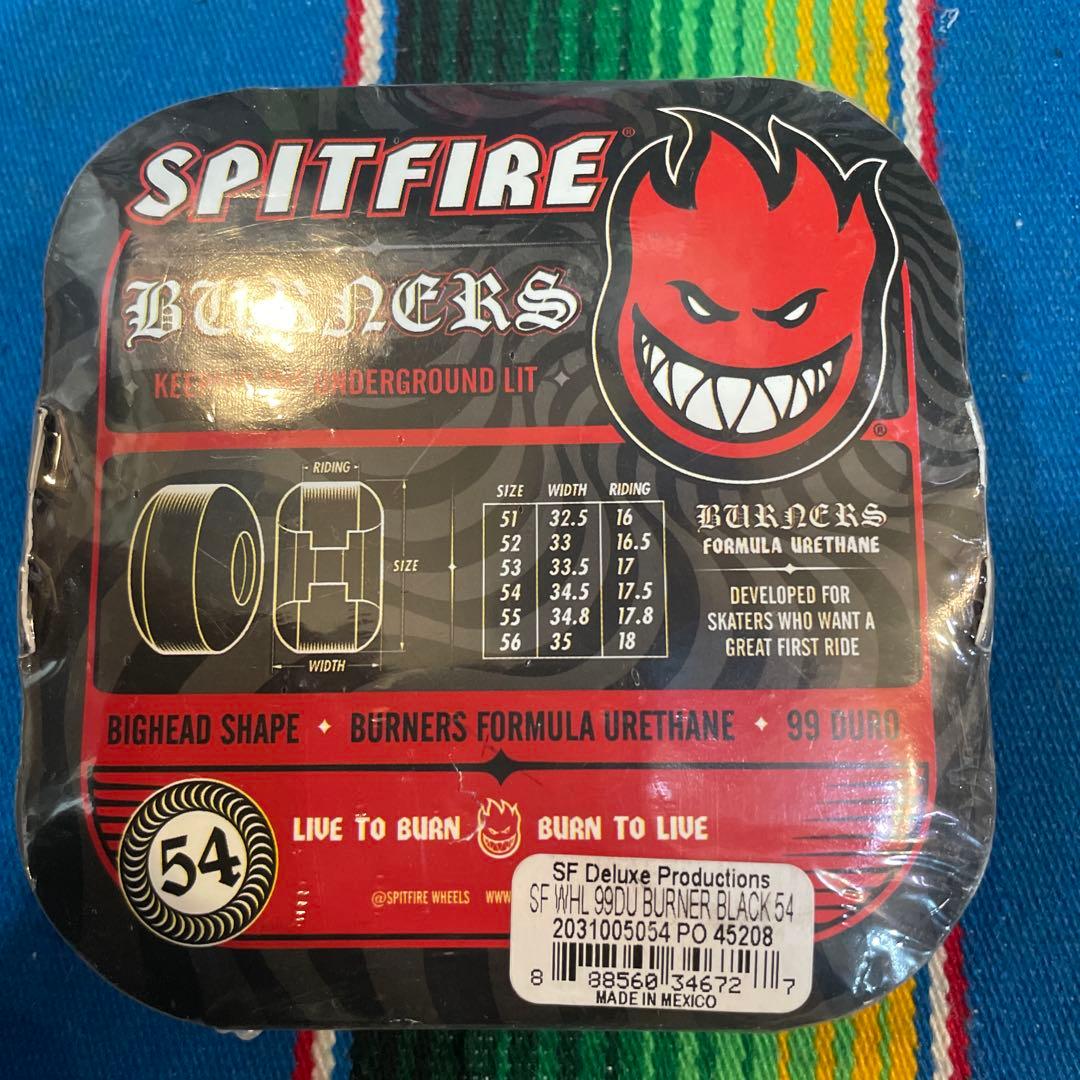 スピットファイアSPITFIRE BURNERS 54mm ウィール