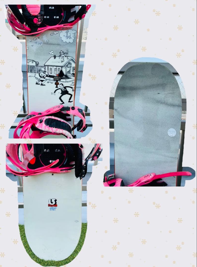 Burton jeremy jones バートン スノーボード 板 セット