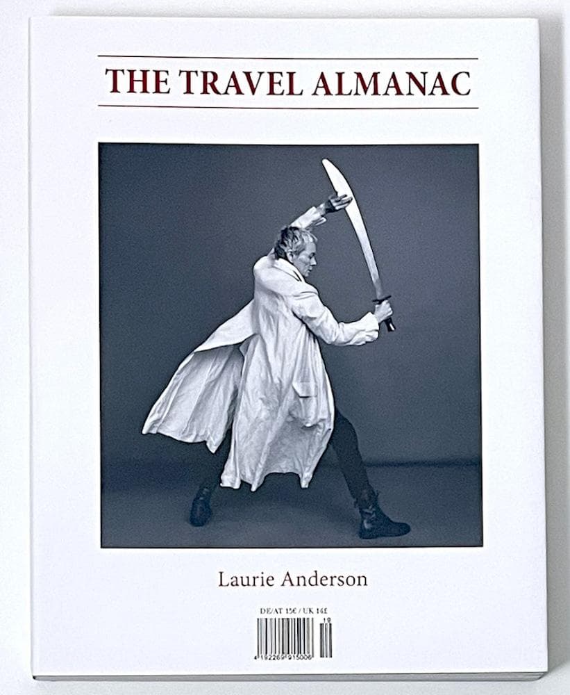 絶版本 THE TRAVEL ALMANAC LAURIE ANDERSON