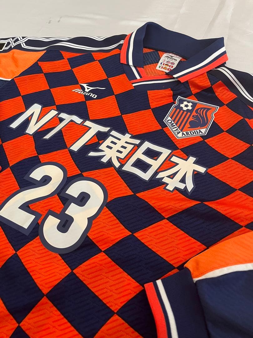 古*I様 【レア】大宮アルディージャ 長袖ユニフォーム Mizuno NTT東日