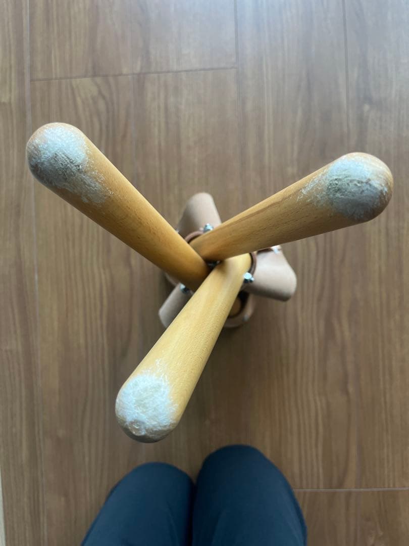 ヌメ革の折り畳み椅子 ROMO ロモ　sansa chair サンサチェアー