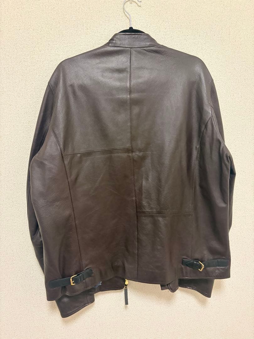 Paul Smith ラムレザージャケット 羊革 裏地デザイン 日本正規 3L