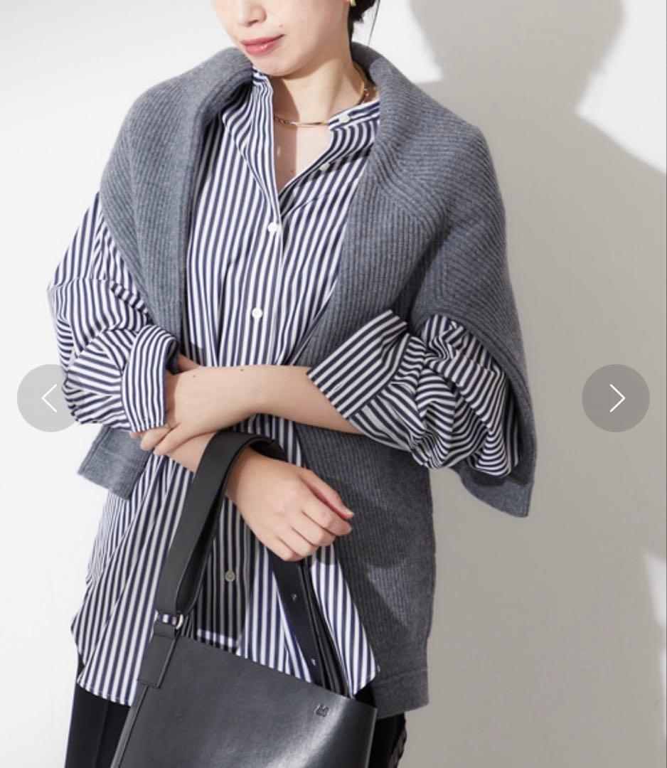 ジャーナルスタンダード レサージュ トーマスメイソン スタンドカラーシャツ