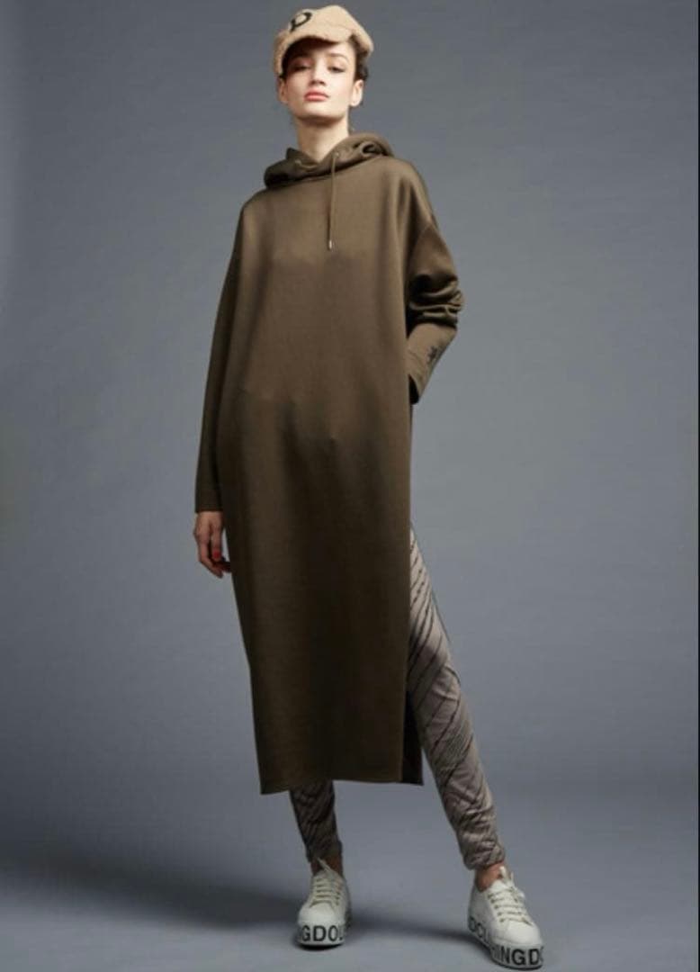 ダブルスタンダードクロージング DSC. テンセルソフトダンボールワンピース　黒