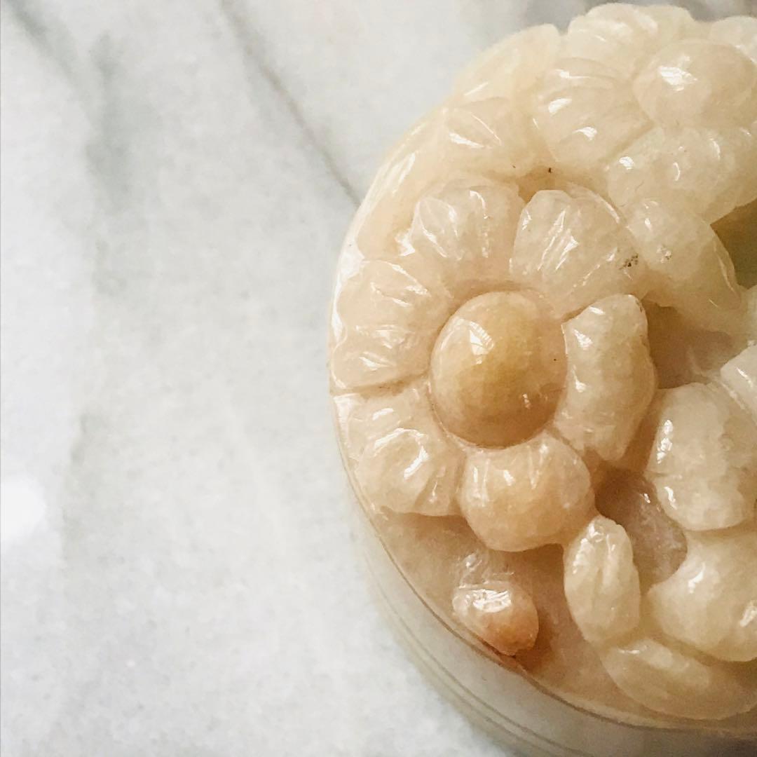 [O370-001］翡翠　インテリア　オブジェ　ミャンマー産　ナイトランプ