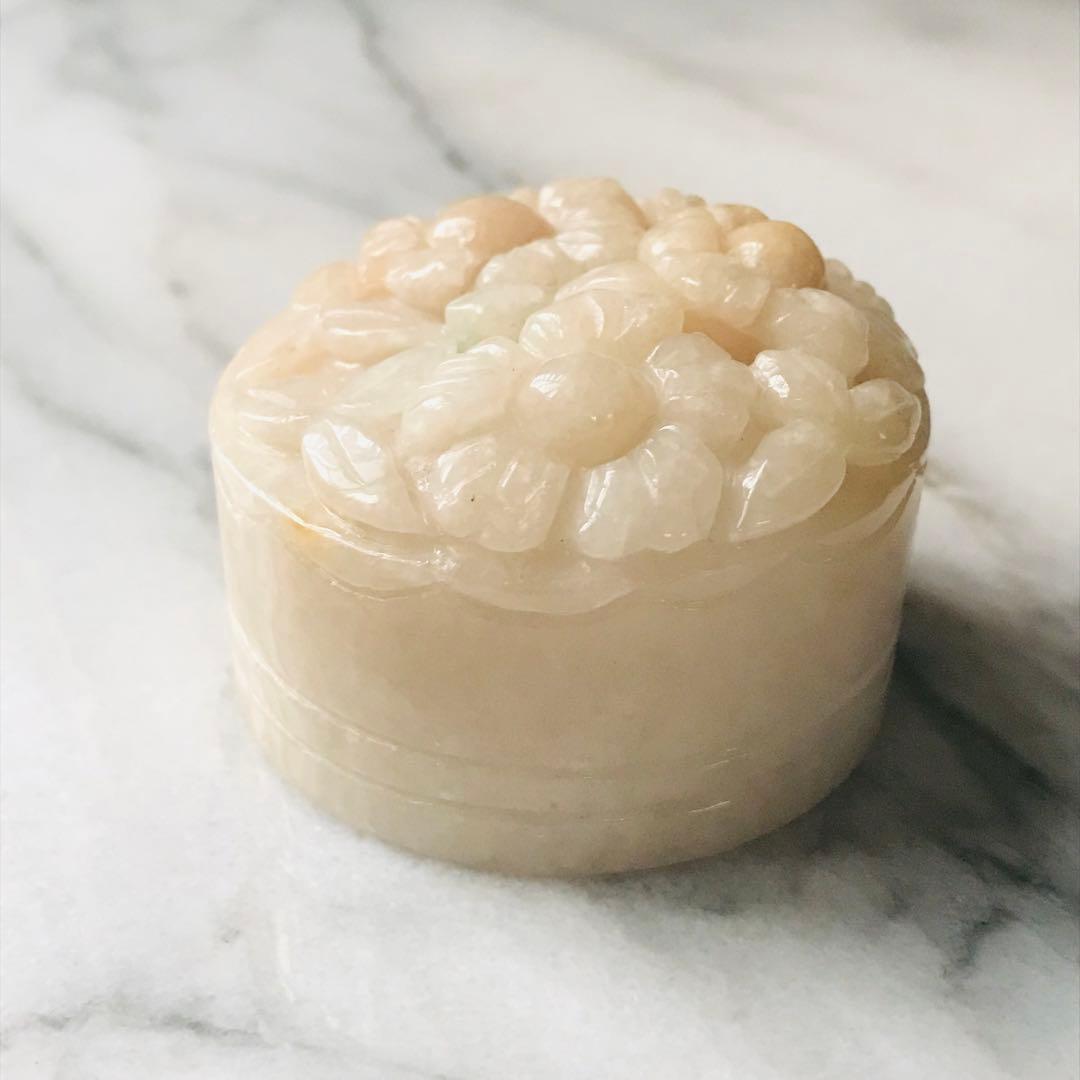 [O370-001］翡翠　インテリア　オブジェ　ミャンマー産　ナイトランプ