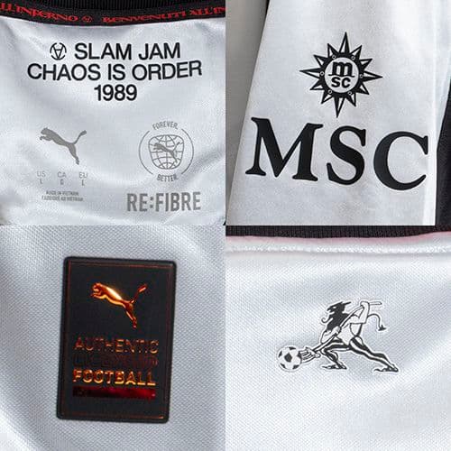 【希少L／完売】ACミラン Slam Jam 4th SilverMist 新品