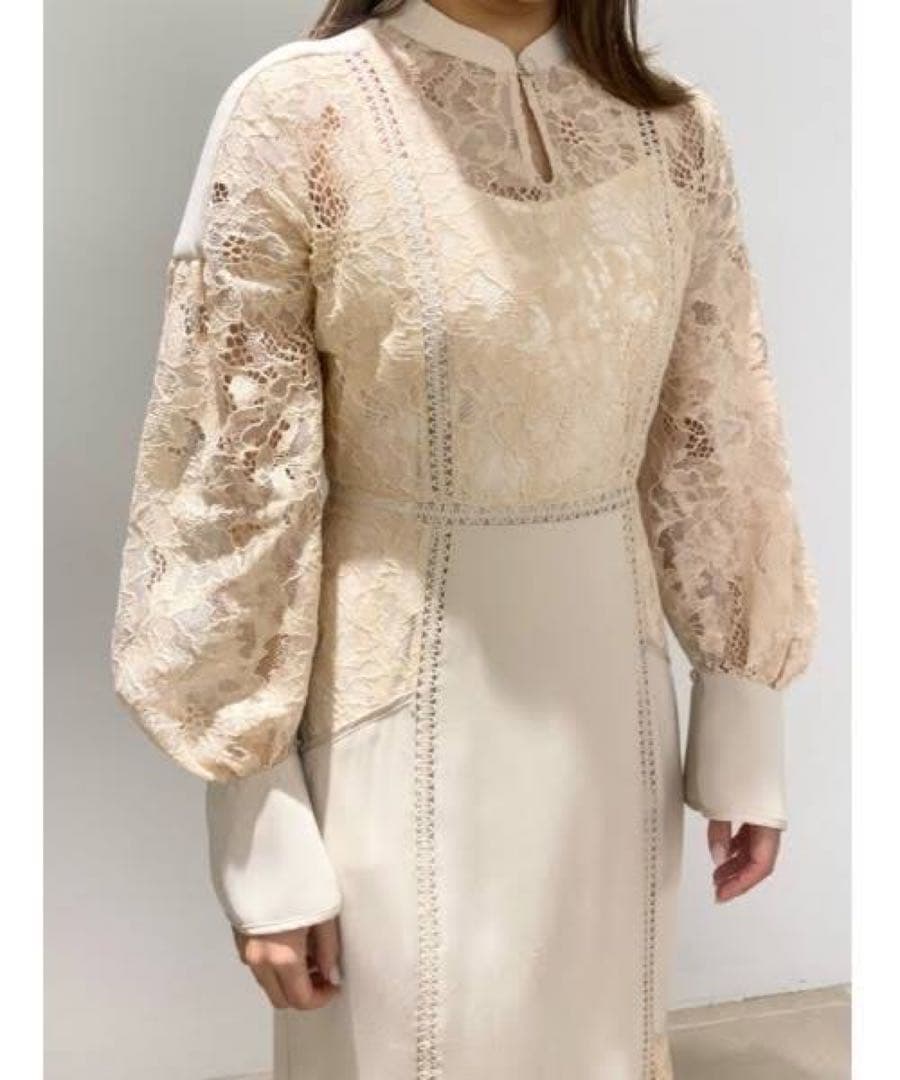 【宮脇咲良着用】スイッチングレースマーメイドワンピース　サイズ1